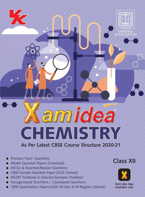 Xam Idea Chemistry for Cbse Class 12- 2021(English, Paperback, unknown)