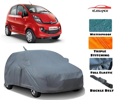 Elegance Car Cover For Tata Nano (With Mirror Pockets)(Grey)