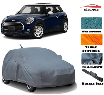 Elegance Car Cover For Mini Cooper Cooper (With Mirror Pockets)(Grey)