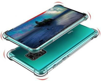 coverplay Bumper Case for REDMI NOTE 9 PRO MAX(Transparent, Silicon)