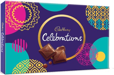 Cadbury Celebrations Assorted Chocolate Gift Pack, 186.6 gm Bars(186.6 g)
