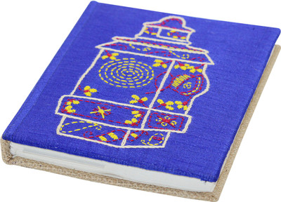Indha Craft Diary A5 Diary Plain Paper 50 Pages(Blue)