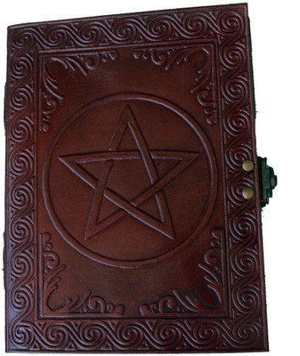 Parmatma Handicrafts Handmade Journal A5 Journal Unruled 200 Pages(Brown)