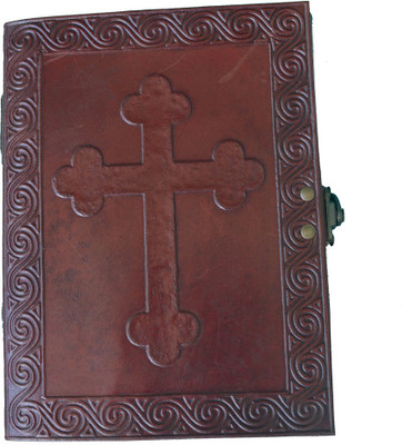 Parmatma Handicrafts Handmade Journal A5 Journal Unruled 200 Pages(Brown)