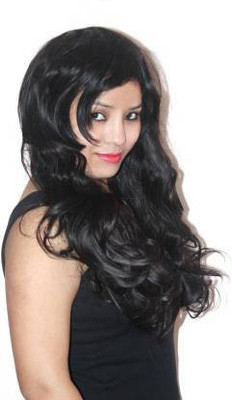 HEROSHIV INDIA Women imported Synthetic Natural wavy wig  Extension Hair Extension