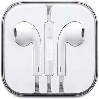 PRECLUSIVE Original Earphone for Iphone 6,6s,6+,7,7+,8+ Wired Headset(White, In the Ear)