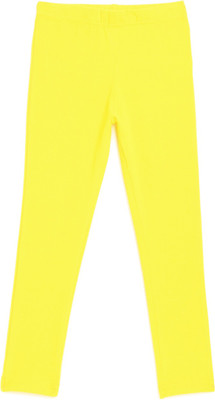 LOVO Legging For Girls(Yellow Pack of 1)