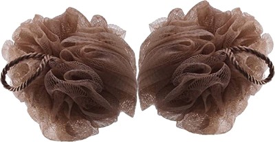 RAU MA Loofah(Pack of 2, Brown)