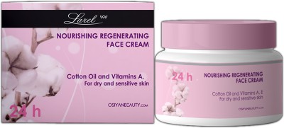 Larel Face Cream with Cotton 24h Innovative Nourishing-Regenerating(50 ml)