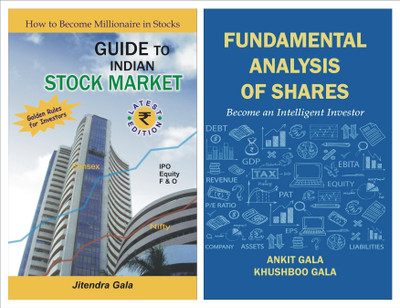 COMBO : Guide To Indian Stock Market + Fundamental Analysis Of Shares(Paperback, Others, Jitendra Gala, Ankit Gala, Khushboo Gala) COMBO : Guide To Indian Stock Market + Fundamental Analysis Of Shares(Paperback, Others, Jitendra Gala, Ankit Gala, Khushboo Gala)