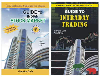 COMBO : Guide To Indian Stock Market + Guide To Intraday Trading Books(Paperback, Jitendra Gala, Ankit Gala)