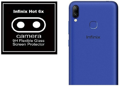 ISAAK Back Camera Lens Glass Protector for Infinix Hot 6x(Pack of: 1)