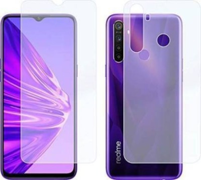 RUNEECH Front and Back Screen Guard for REALME 5 PRO, REALME 5(Pack of 2)