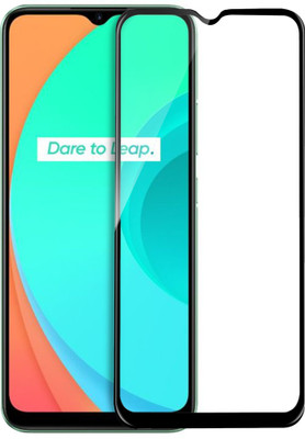 Knotyy Edge To Edge Tempered Glass for Realme Narzo 20, Realme Narzo 20A, Realme C11, Realme C12, Realme C15, Realme C3, Realme 5, Realme 5i, Realme 5s, Oppo A9 2020, Oppo A5 2020, Realme Narzo 10, Realme Narzo 10A, Oppo A31(Pack of 1)