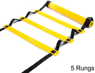 Planet of Toys Sports Football Agility Ladder 2 Meter with 5 rungs Speed Ladder(Yellow)