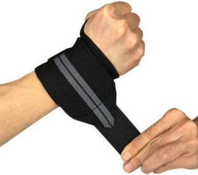 S&P TechoWorld Wrist Support Band for Gym Workout & Weightlifting for Men & Women Wrist Support Wrist Support(Black)