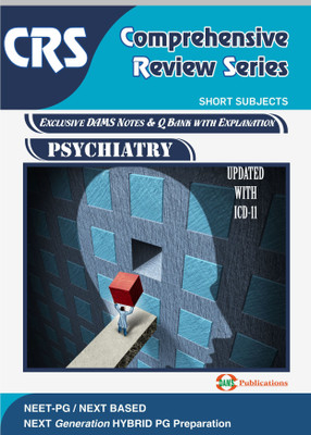 DAMS CRS-Short Subjects Psychiatry 2020 (UPDATED WITH ICD-11)(Paperback, DAMS Faculty)