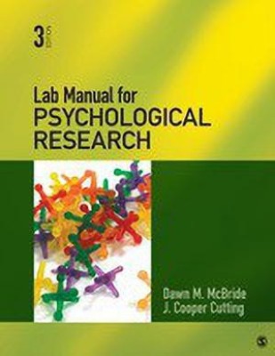 Lab Manual for Psychological Research(English, Paperback, McBride Dawn M.)