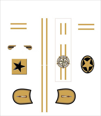 Just Rider Sticker & Decal for Bike(Gold)