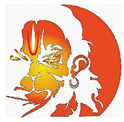 Just Rider Sticker & Decal for Car & Bike(Red)