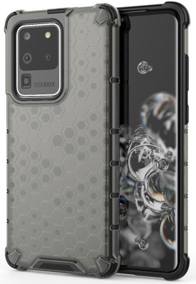 Gorilion Back Cover for Samsung Galaxy S20 Ultra(Black, Shock Proof, Pack of: 1)