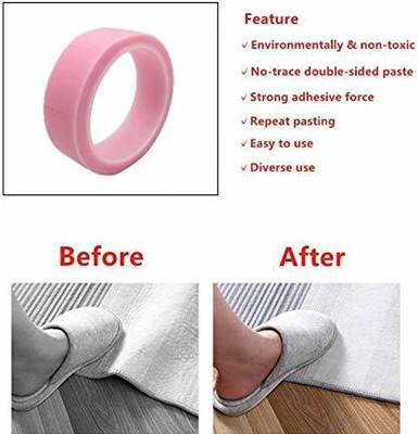 Bellveen double Sided Handheld Cello tapes (Manual)(Set of 1, Pink)