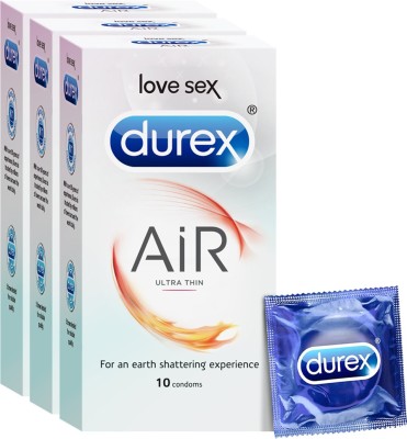 Durex Air Ultra Thin Condom(Set of 3, 30S)