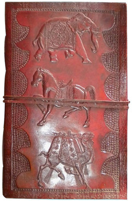 Parmatma Handicrafts Handmade Journal B5 Journal Unruled 200 Pages(Brown)