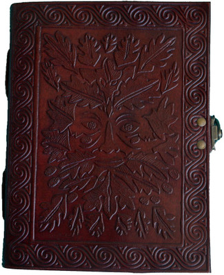 Parmatma Handicrafts Handmade Journal A5 Journal Unruled 200 Pages(Brown)