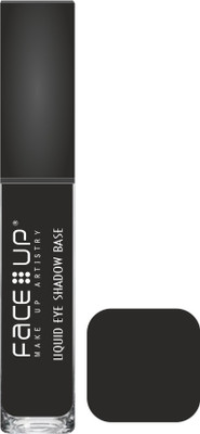 FACE UP MATT LIQUID EYE-SHADOW BASE 8 ML ( BLACK ) 8 ml(BLACK)