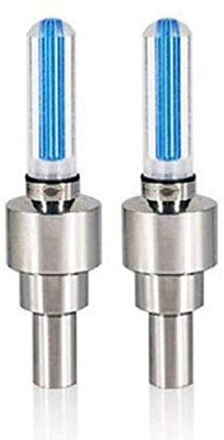 MKzone TYRE LED LIGHT(2 light) LED Wheel Reflectors LED Wheel Reflectors(Multicolor)