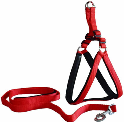 DYS Pets Dog Harness & Leash(Extra Large, MultiColor)