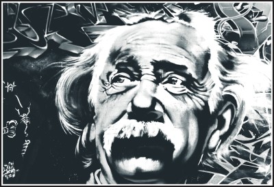 Albert Einstein Paper Print(13 inch X 19 inch, Rolled)