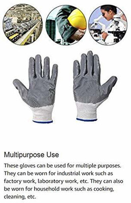 Pranali Enterprise Knife Cut Resistant Level 5 Protection High Performance Safety Kitchen Cuts Gloves for Cutting, Slicing and Wood Carving Food Grade Kitchen Hand Safety Gloves for Kitchen (1 Pair) Synthetic  Safety Gloves(Pack of 2) Pranali Enterprise Knife Cut Resistant Level 5 Protection High Performance Safety Kitchen Cuts Gloves for Cutting, Slicing and Wood Carving Food Grade Kitchen Hand Safety Gloves for Kitchen (1 Pair) Synthetic  Safety Gloves(Pack of 2)