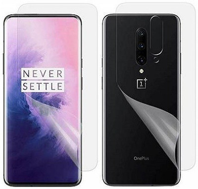Olonga Front and Back Screen Guard for ONE PLUS 7 PRO(Pack of 2)