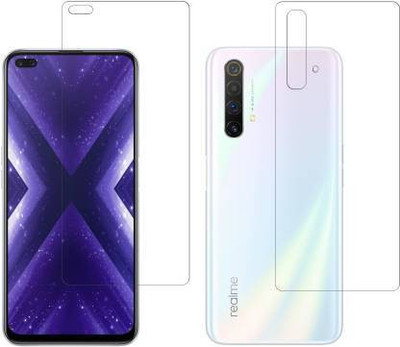 RUNEECH Front and Back Screen Guard for REALME X3(Pack of 2)
