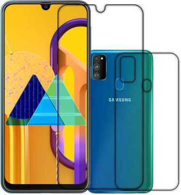 Olonga Front and Back Screen Guard for SAMSUNG GALAXY M30S(Pack of 2)