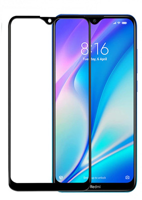 HOBBYTRONICS Edge To Edge Tempered Glass for REDMI 8, REDMI 8A, REDMI 8A Dual(Pack of 1)