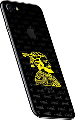 Super Ajanta 5 cm Shivaji 4067 24k gold platting 3D mobile cover (pack of 2) Self Adhesive Sticker(Pack of 2)