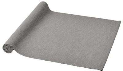 IKEA Grey 130 cm Reversible Table Runner(Cotton, Polyester)