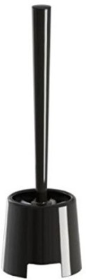 IKEA Plastic Toilet Cleaning Brush with Holder(Black)