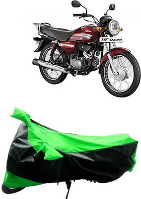 Motan Two Wheeler Cover for Hero(HF Dawn, Green)