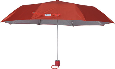 ORANGE 3 Fold MonoUmbrella Tangerine Manual Opening Umbrella(Yellow)
