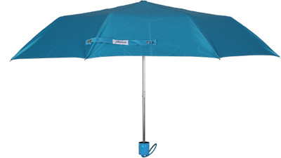 ORANGE 3 Fold Mono Asparagus Green Manual Opening Umbrella(Blue)