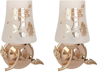 Somil Uplight Wall Lamp Without Bulb(Pack of 2)