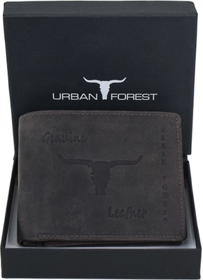 71% OFF on Urban Forest Men Casual, Formal Brown Genuine Leather Wallet(6 Card Slots)
