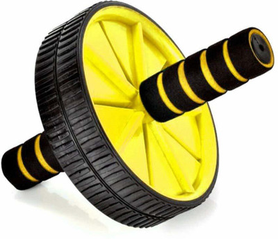 Tuloo Double Ab Wheel Roller Core Abdominal Workout Ab Exerciser(Multicolor)