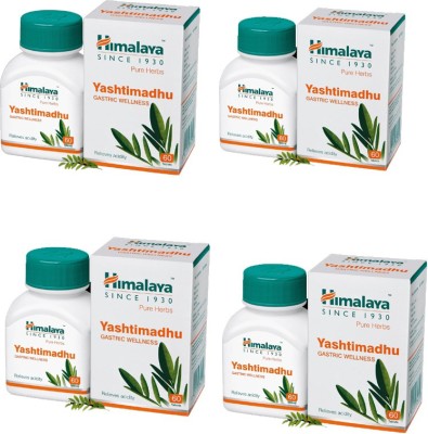 HIMALAYA Yashtimadhu Gastric Wellness Tablets(Pack of 4)