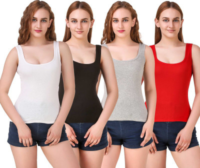 ZOLDY Women Camisole(Pack of 4)