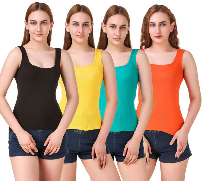 ZOLDY Women Camisole(Pack of 4)